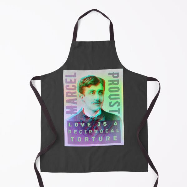 Item preview, Marcel Proust portrait and quote: Love is a reciprocal torture designed and sold by artbleed.