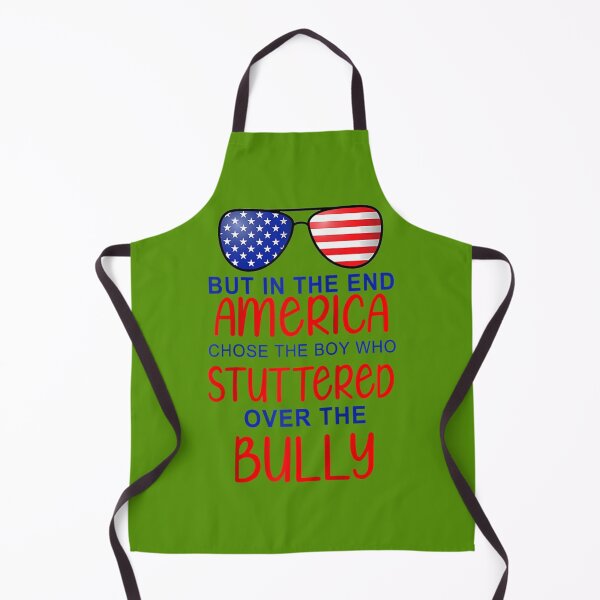 Item preview, But In The End, America Chose The 	 Who Stuttered Funny Raglan Baseball Tee	 designed and sold by ejfpskmlr92.