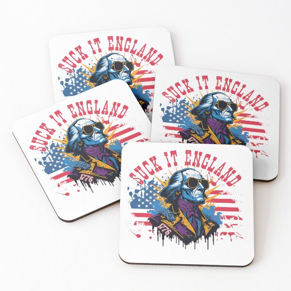 Item preview, Suck It England 4th of July George Washington 1776 designed and sold by MironEX.