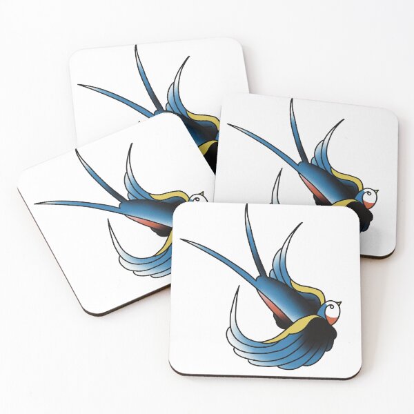 Item preview, Traditional tattoo swallow bird designed and sold by tttraddesigns.