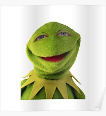 Creepy Kermit Poster