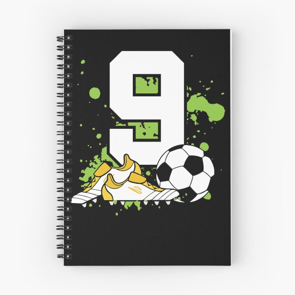 Item preview, Football Birthday 9 Years Old Boy Kids 9th Birthday Soccer designed and sold by Lenny Stahl.