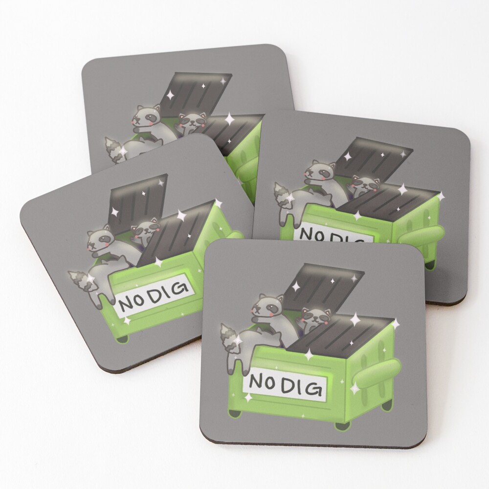Item preview, Coasters (Set of 4) designed and sold by Rabbittooth.