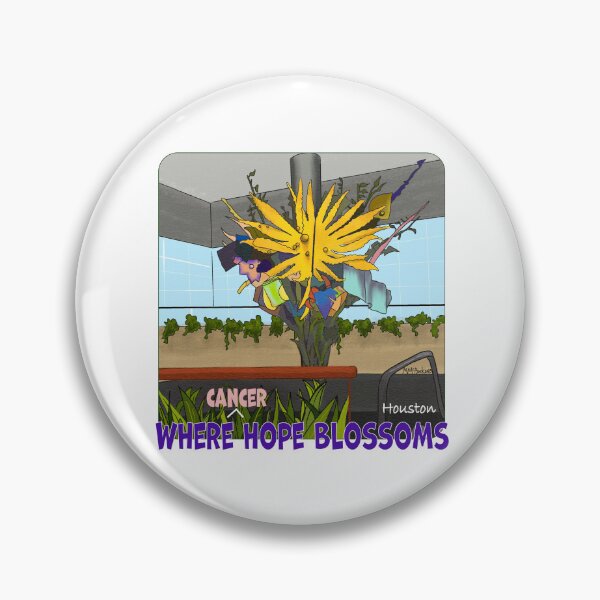 Item preview, Where Cancer Hope Blossoms, Houston designed and sold by MMc Buck.