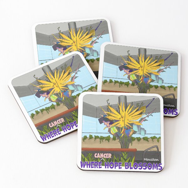 Item preview, Where Cancer Hope Blossoms, Houston designed and sold by MMc Buck.