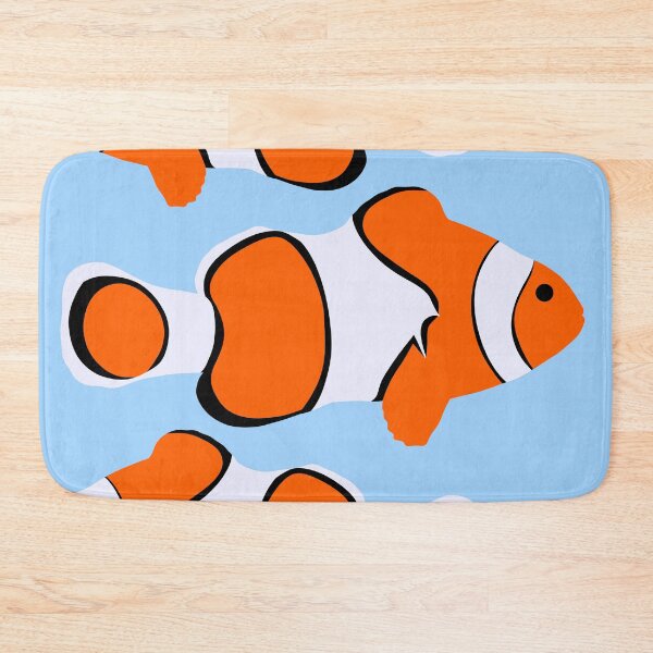 Item preview, Beautiful clown fish pattern designed and sold by nickardi.