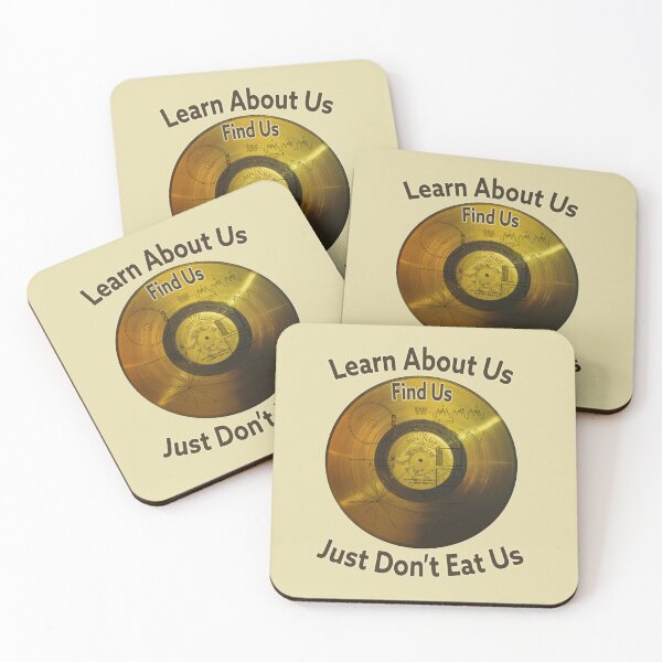 Item preview, Voyager Gold Record - Don't Eat Us designed and sold by Fanarchist.