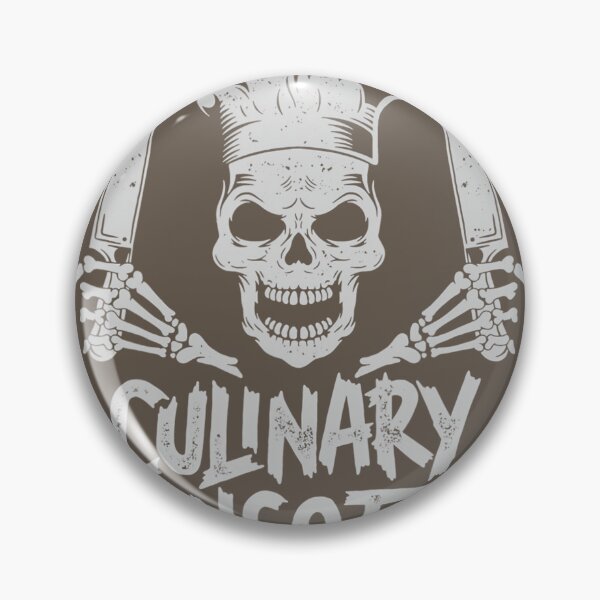 Item preview, Chef Culinary Gangster 	 	 Cook Skull Cooking Knife 		 designed and sold by gadhdvda88.