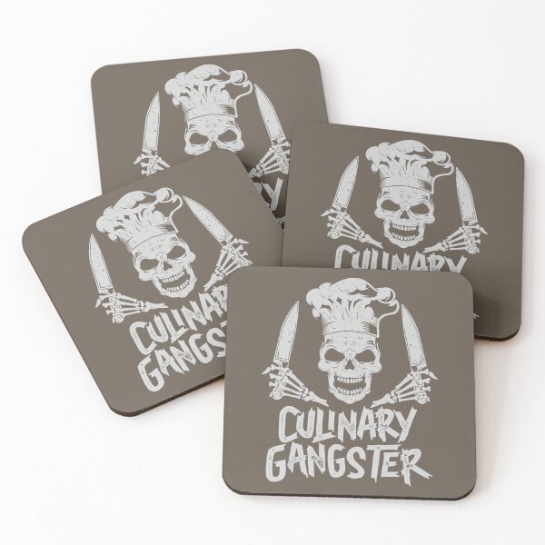 Item preview, Chef Culinary Gangster 	 	 Cook Skull Cooking Knife 		 designed and sold by gadhdvda88.