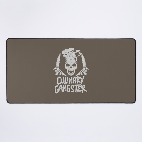 Item preview, Chef Culinary Gangster Cook Skull Cooking Knife designed and sold by gadhdvda88.
