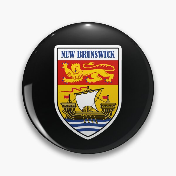 Item preview, NEW BRUNSWICK Flag Gifts, Masks, Stickers & Goodies (F) designed and sold by mpodger.