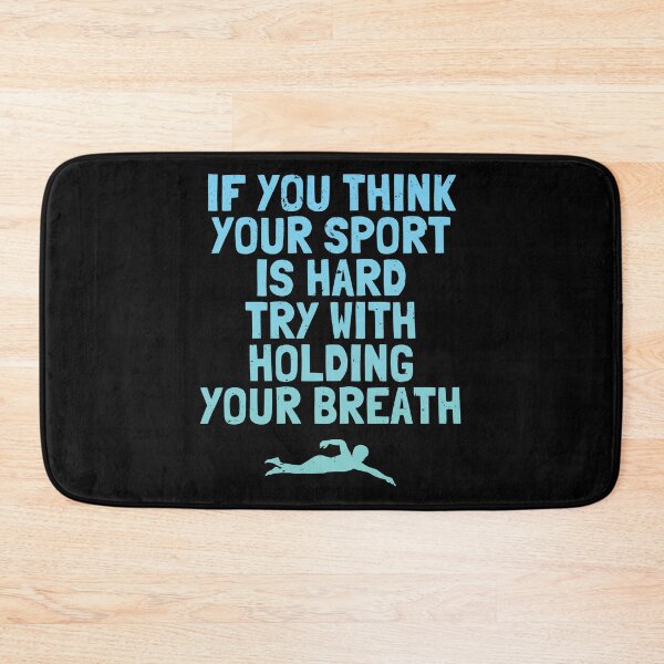 Item preview, funny swimming quote swimming quotes designed and sold by WangsArt.
