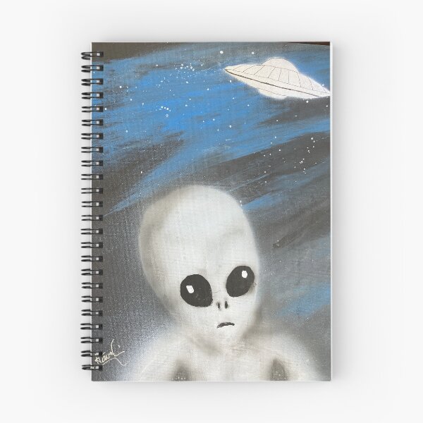 Item preview, Gray Aalien & UFO designed and sold by HavelinMaking.