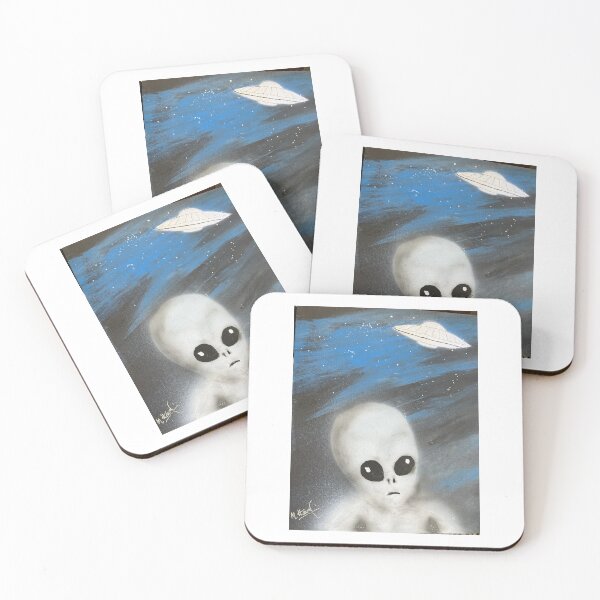 Item preview, Gray Aalien & UFO designed and sold by HavelinMaking.