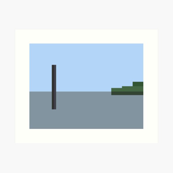 No Men's Land Composition Nr. 518 Art Print