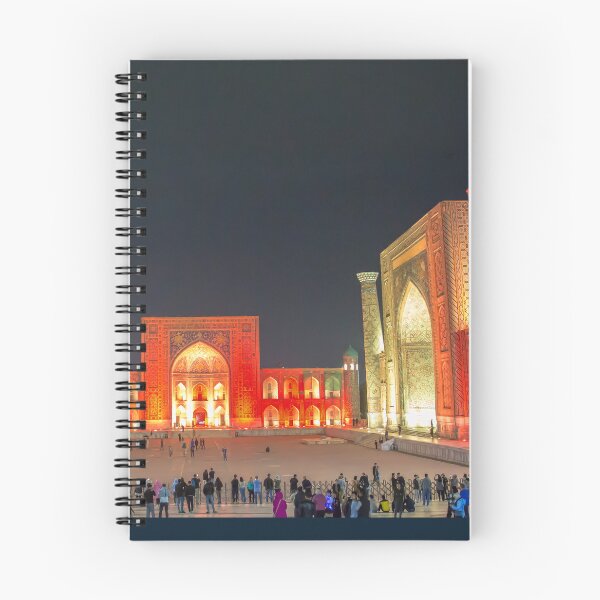 Item preview, Uzbekistan. Samarkand. Registan. Light Show at Night. designed and sold by vadim19.