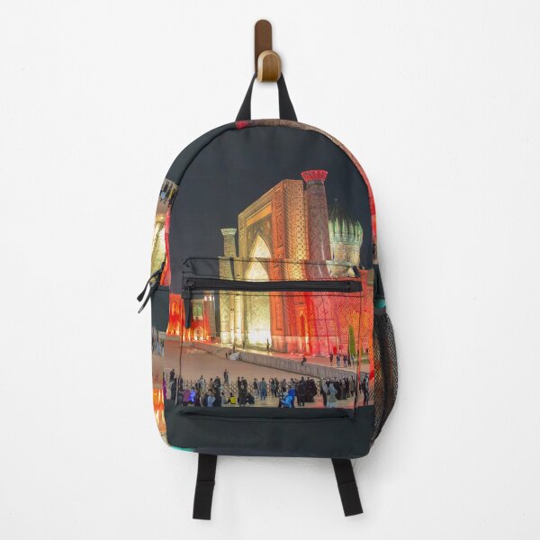 Item preview, Uzbekistan. Samarkand. Registan. Light Show at Night. designed and sold by vadim19.