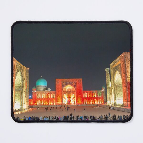 Item preview, Uzbekistan. Samarkand. Registan. Light Show at Night. designed and sold by vadim19.