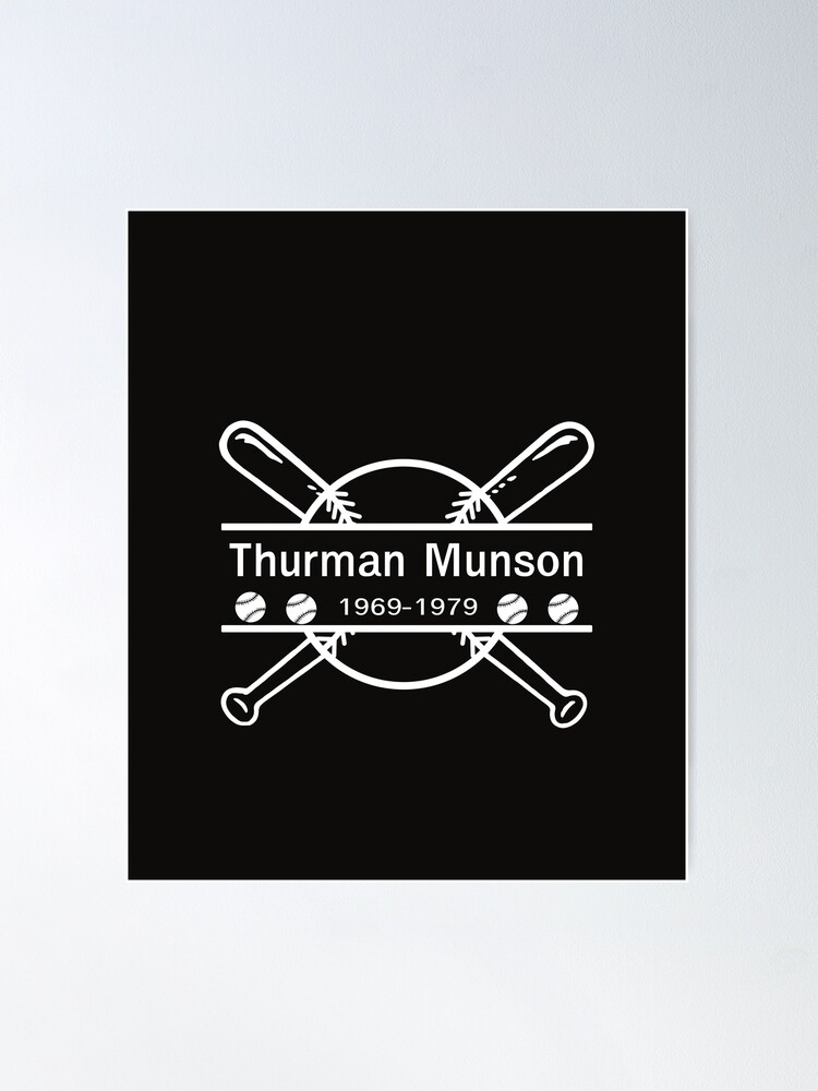  Thurman Munson Baseball Poster9 Art Poster for The