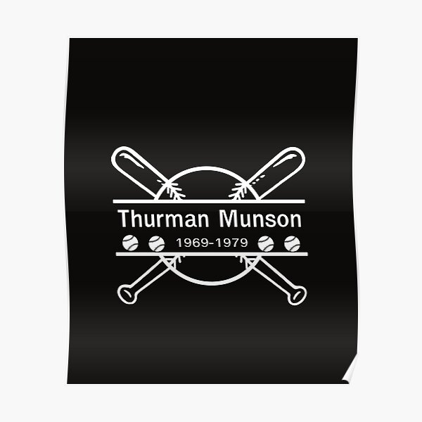 Thurman Munson TRUE GRIT Poster