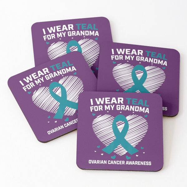Item preview, Heart I Wear Teal For My Gran	 designed and sold by fmxviexaxsb38.