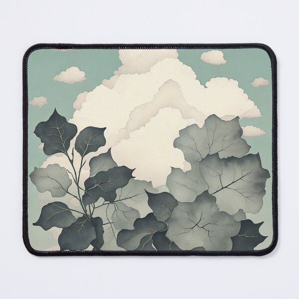 Item preview, Greenery, ivy and the clouds designed and sold by SimpleWallArt.