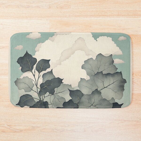 Item preview, Greenery, ivy and the clouds designed and sold by SimpleWallArt.