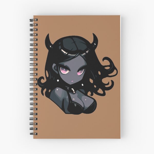 Item preview, Demon Girl With Purple Eyes and Horns Wearing A Headdress designed and sold by SnackyChunk.