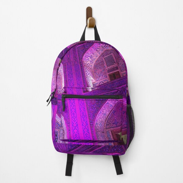 Item preview, Uzbekistan. Samarkand. Registan. Madrasah in Purple Light. Night. Detail. designed and sold by vadim19.