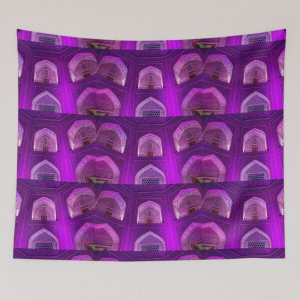Item preview, Uzbekistan. Samarkand. Registan. Madrasah in Purple Light. Night. Detail. designed and sold by vadim19.