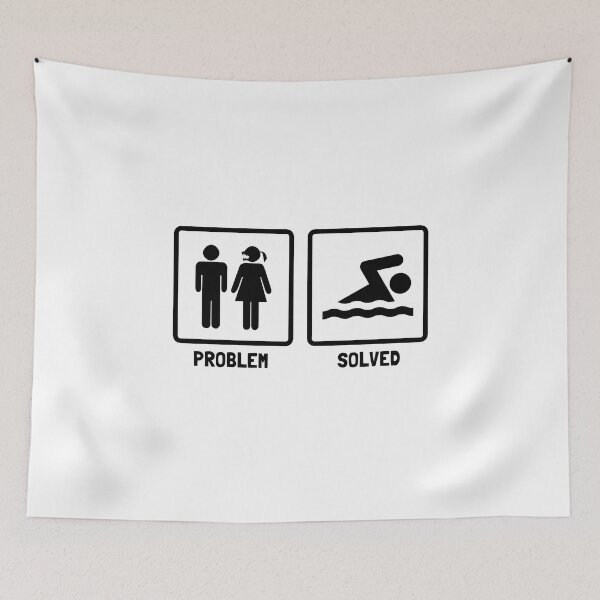Item preview, funny swimming quote swimming quotes designed and sold by WangsArt.