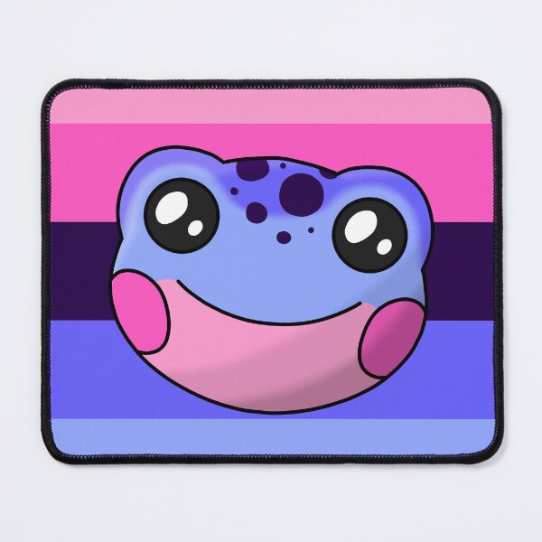 Item preview, Omnisexual Pride Flag Frog designed and sold by JuiceBoxFrogs.