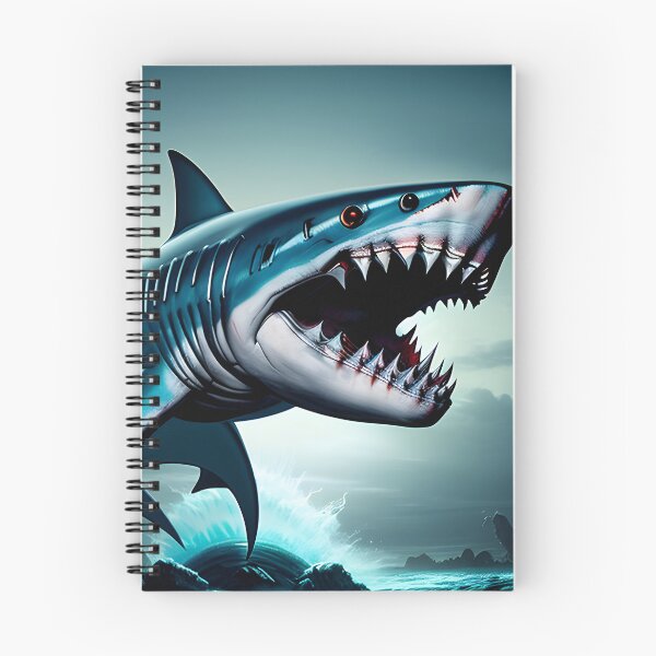 Item preview, Planet devouring mecha megalodon  designed and sold by BizarreTherapy.