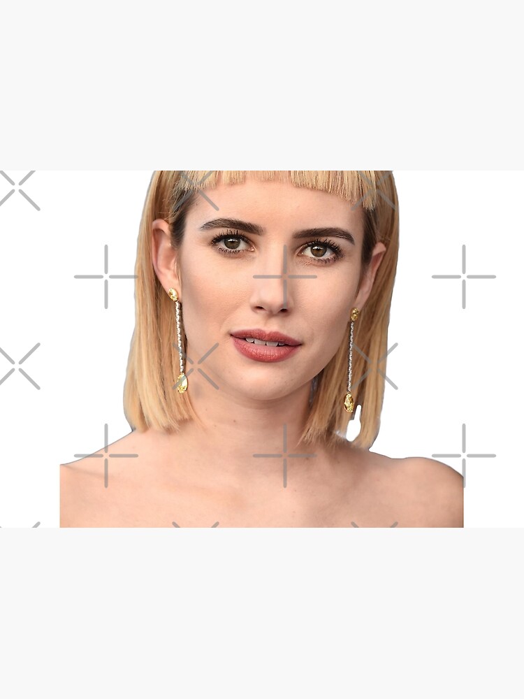 emma roberts bangs haircut meme