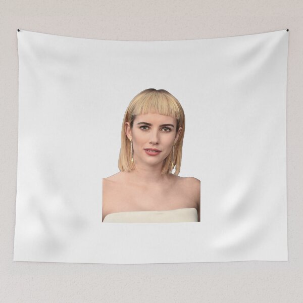 Item preview, emma roberts bangs haircut meme designed and sold by isadroz.