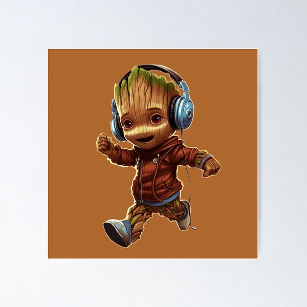 Bebé a Bordo Personalizado - Baby Groot Guardianes