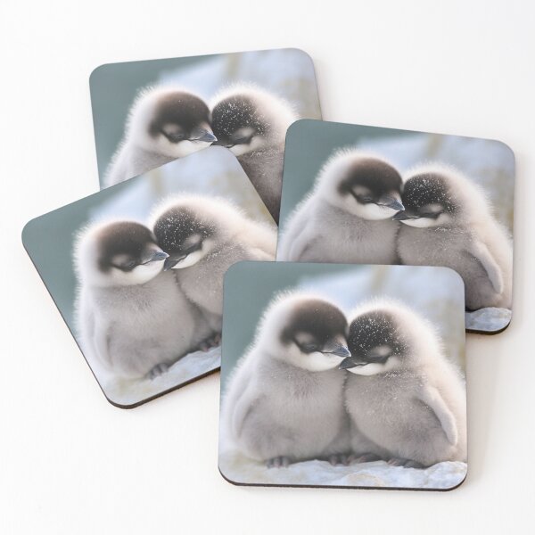 Aperçu de l'œuvre Bébés Pingouins Mignons - Bébés Animaux Mignons créée et vendue par baby-animal-art.