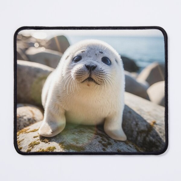 Item preview, Cute Baby Seal - Cute Baby Animals designed and sold by baby-animal-art.