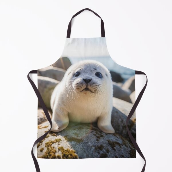 Item preview, Cute Baby Seal - Cute Baby Animals  designed and sold by baby-animal-art.