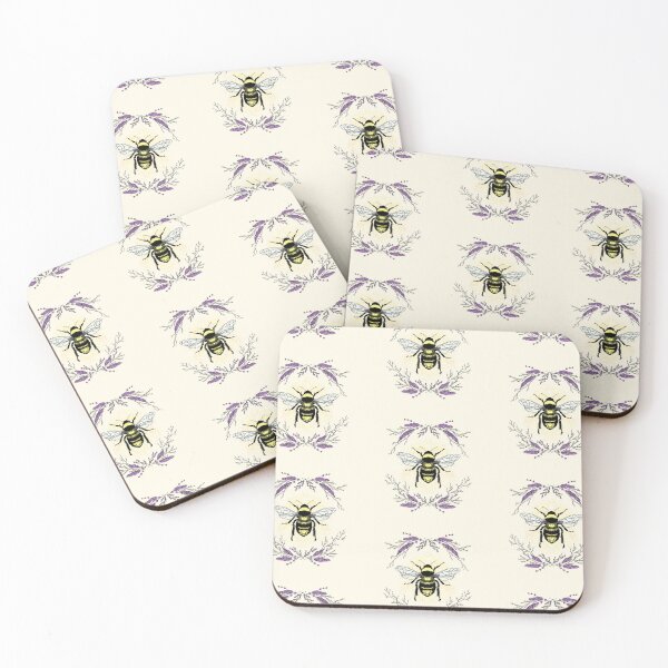 Item preview, Lavender bee designed and sold by EmilyDoodle.