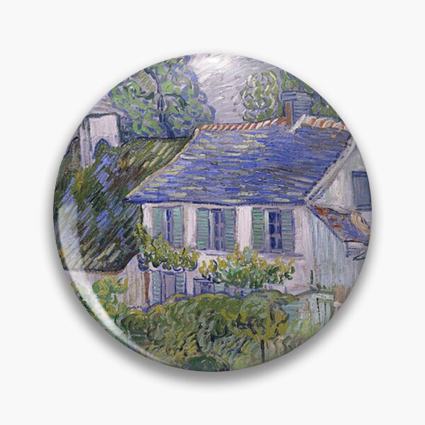 Item preview, Houses at Auvers by Van Gogh designed and sold by tomorrowsart.