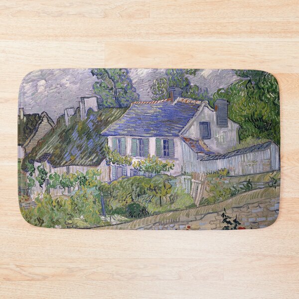 Item preview, Houses at Auvers by Van Gogh designed and sold by tomorrowsart.