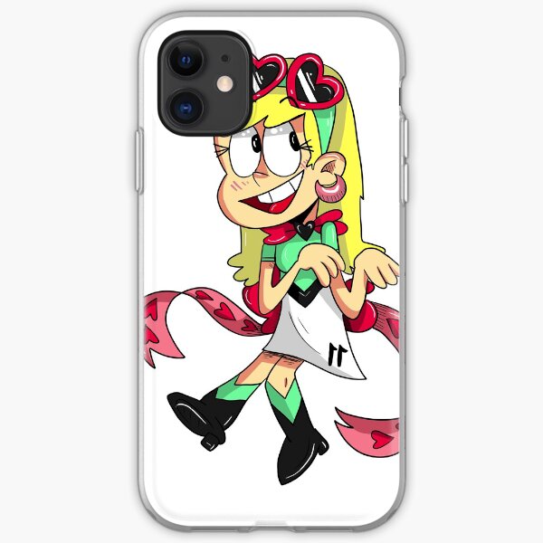 The Loud House Leni Loud "The 11 of hearts" iPhone Soft Case
