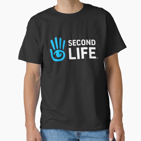 Item preview, Second Life Logo White Font designed and sold by The Official Second Life Store.