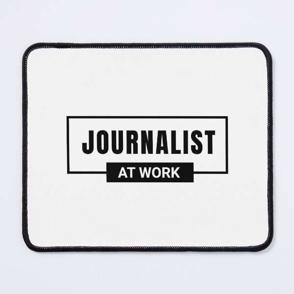 Item preview, Journalist at work, journalist supplies, media production gear, occupation, profession designed and sold by Work life.