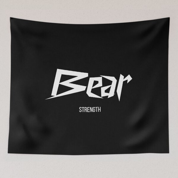 Item preview, Bear Strength - Stand Tall with Resilience designed and sold by AstroBeastCo.