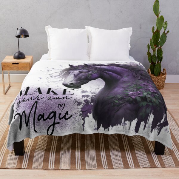 Item preview, Make Your Own Magic Purple Glitter Horse designed and sold by MixinMadness.