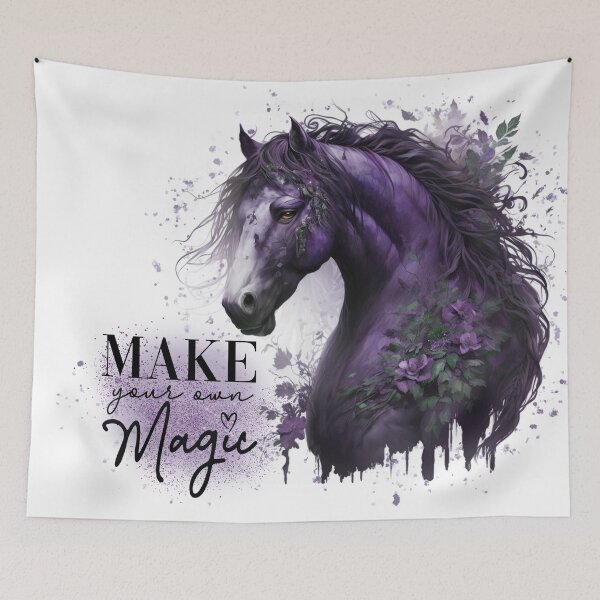 Item preview, Make Your Own Magic Purple Glitter Horse designed and sold by MixinMadness.