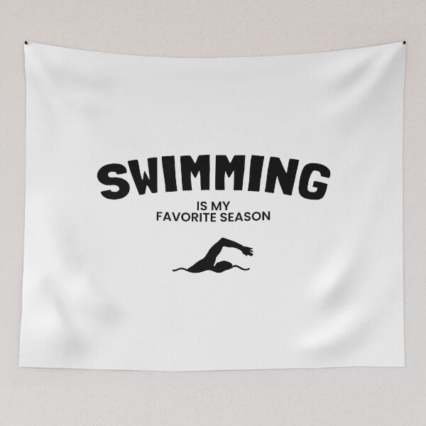 Item preview, funny swimming quote swimming quotes designed and sold by WangsArt.