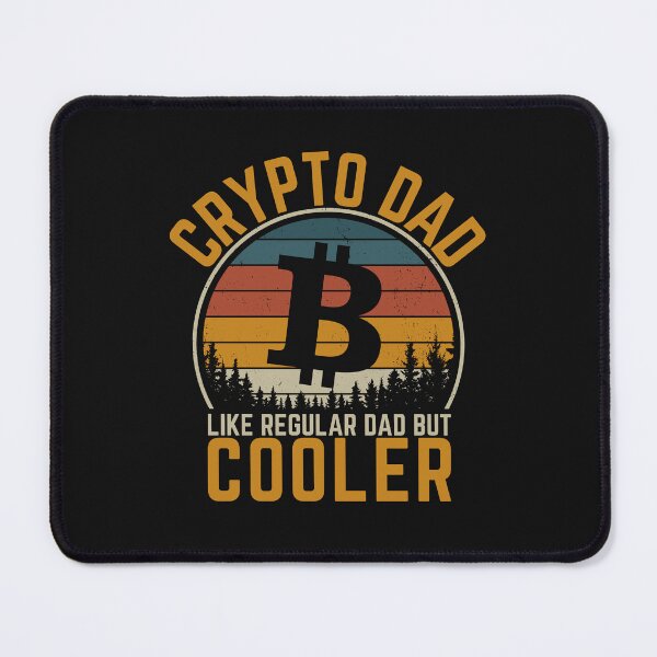 Item preview, Crypto Dad Like Regular Dad But Cooler designed and sold by BEEBUBBER.